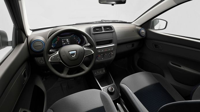 Dacia Spring Cargo - interior