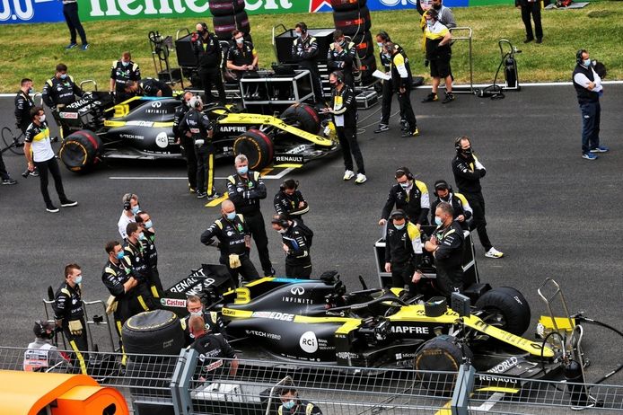 Ricciardo vs. Ocon: los números  y el veredicto de Abiteboul