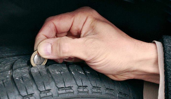 Cómo saber si debes cambiar neumáticos con el truco de la moneda