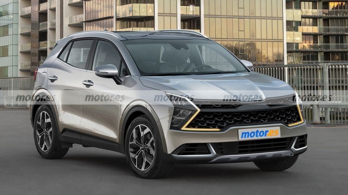 KIA Sportage 2022, nuevo adelanto del aspecto del SUV compacto coreano