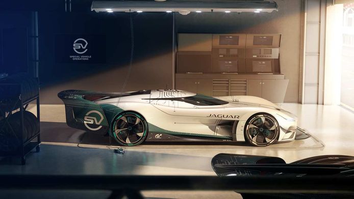 Jaguar convierte el Vision Gran Turismo Coupé en una superlativa variante de pista de 1.903 CV