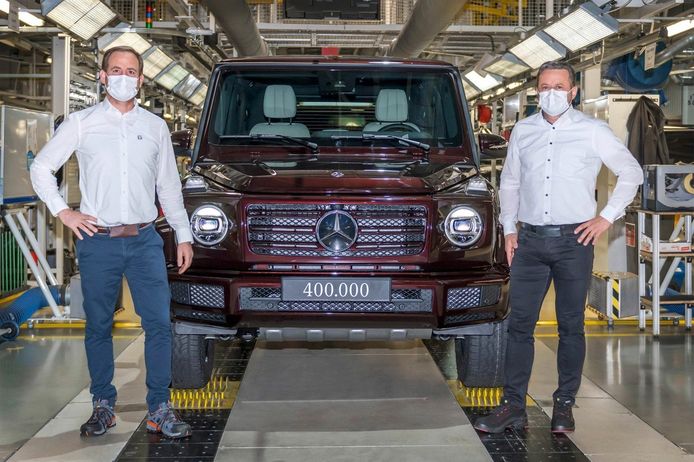 La producción del Mercedes Clase G roza el medio millón de unidades desde 1979