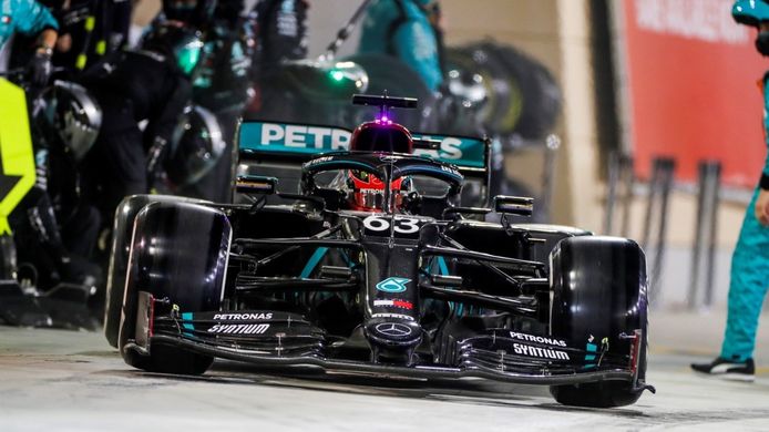 Mercedes explica el origen del caos de los boxes en el GP de Sakhir