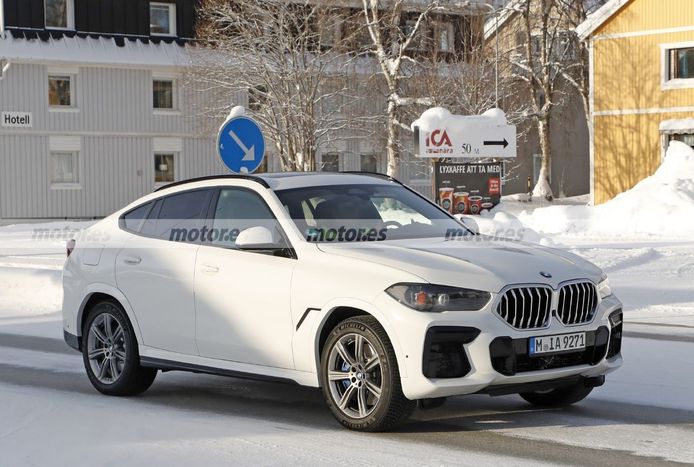 Fotos espía BMW X6 Facelift 2023 - exterior