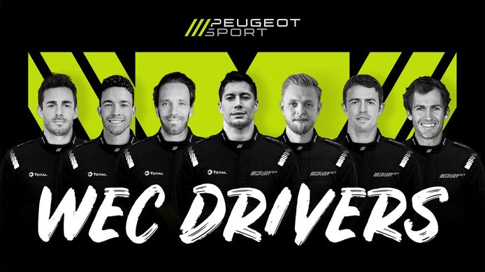 Peugeot Sport confirma los siete pilotos elegidos para volver al WEC