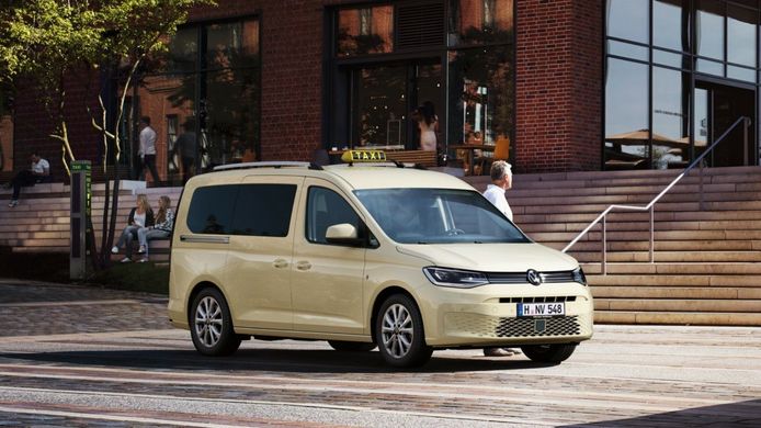 El Volkswagen Caddy 2021 se ofrece en Alemania como taxi