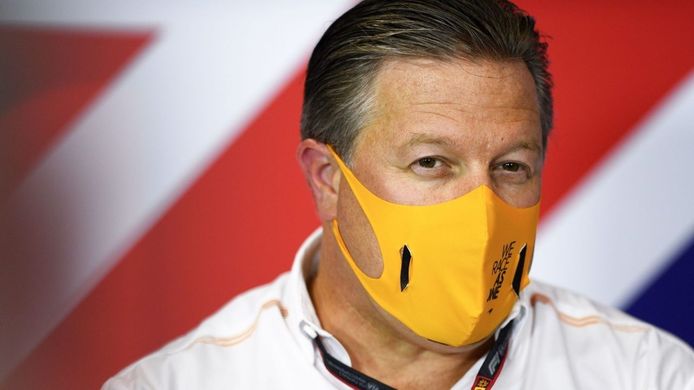 Zak Brown, nervioso ante lo que le espera a McLaren en 2021: «No es lo ideal»