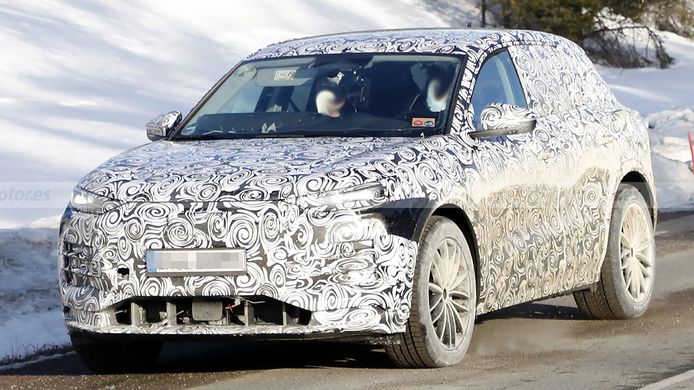 El nuevo SUV eléctrico de Audi, el Q6 e-tron, es avistado en el norte de Europa