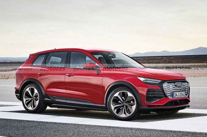 Así será el futuro Audi Q6 e-tron 2022, esta fiel recreación revela su diseño
