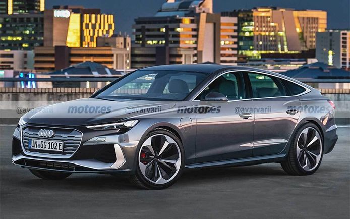 Primera recreación del Audi Trinity, el futuro A4 eléctrico que llegará en 2026