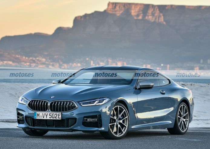 Esta recreación del BMW Serie 8 Facelift 2022 descubre sus interesantes novedades