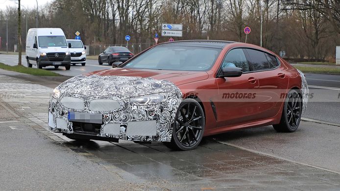 BMW Serie 8 Gran Coupé 2023, el lavado de cara está en marcha