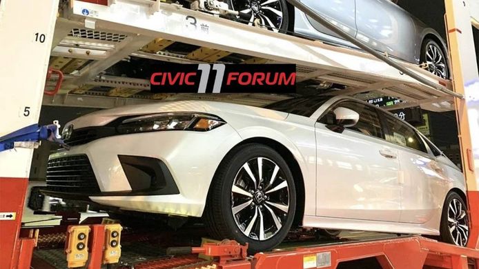 ¡Filtrado! El nuevo Honda Civic Sedán 2022 en su configuración americana al desnudo