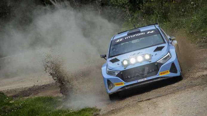 Nueva sesión de test para el Hyundai i20 N Rally2 en Cerdeña 