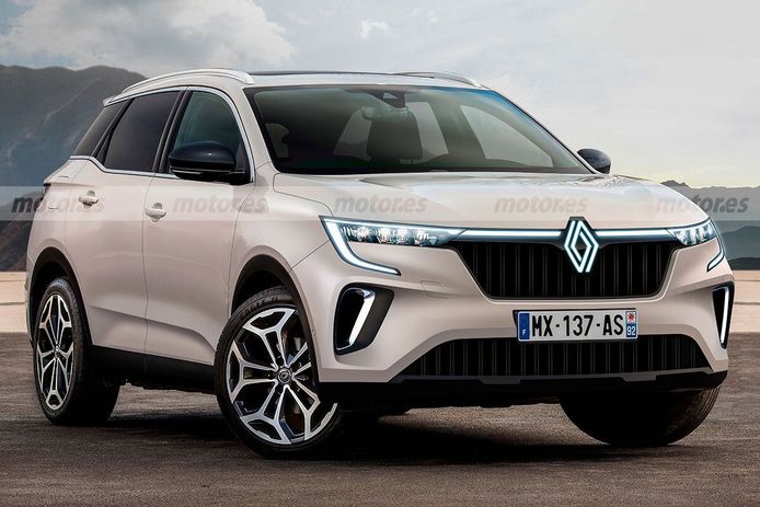 El Renault Kadjar 2022 se presenta en esta recreación, así será el nuevo SUV galo