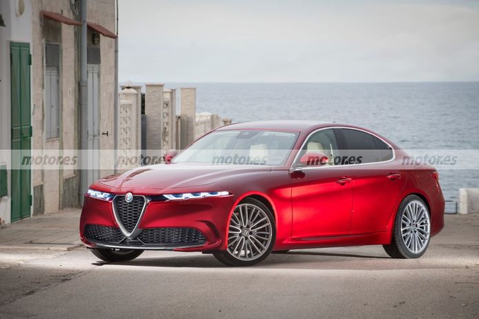 Alfa Romeo Giulia Restyling 2022, revolución estética adelantada en esta recreación