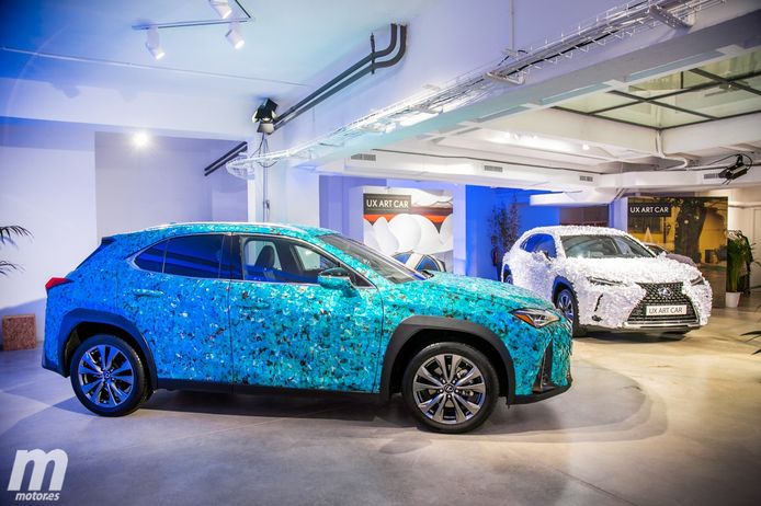 Conocemos en vivo a los Lexus UX Art Car 2020 y 2021