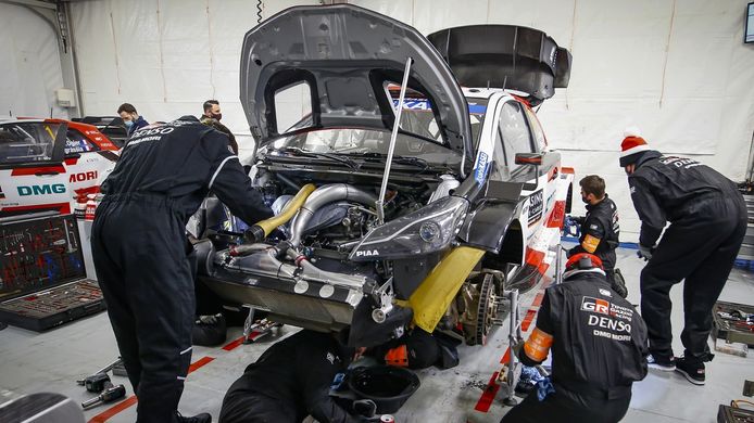Los test de los 'Rally1' se paran por petición de Compact Dynamics