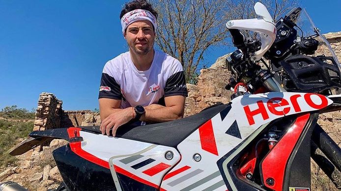 Franco Caimi cambia Yamaha por Hero con el Dakar 2022 en el punto de mira