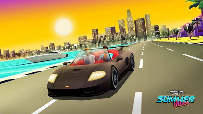 La versión móvil de Horizon Chase Turbo estrena el DLC Summer Vibes