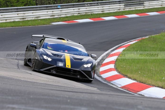 El Lamborghini Huracán STO rugiendo a fondo en Nürburgring [vídeo]