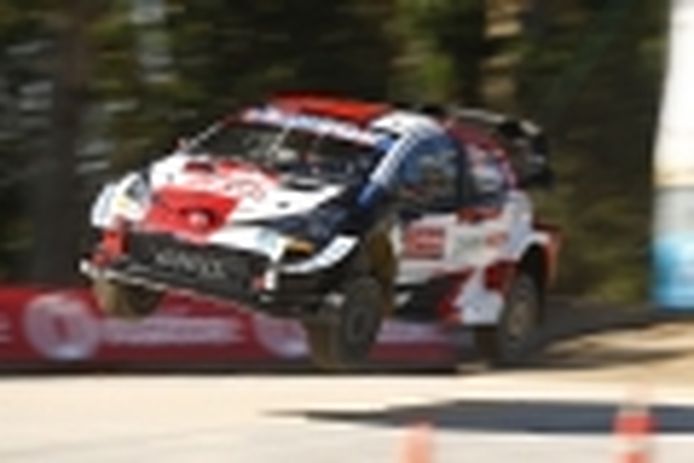 Elfyn Evans marca la pauta en el shakedown del Rally de Portugal