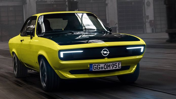 Opel Manta GSe ElektroMOD, un clásico regresa a la vida convertido en eléctrico