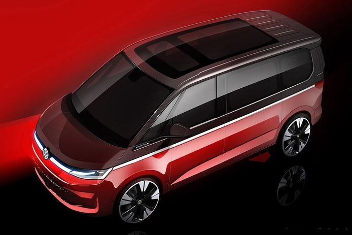 El nuevo Volkswagen Multivan 2022, prácticamente desvelado en un teaser más