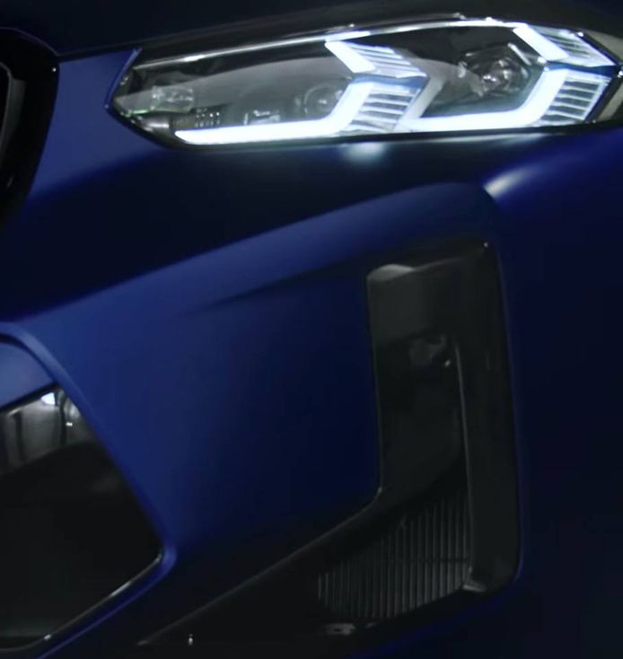 Un primer teaser revela el frontal de los BMW X3 M LCI y BMW X4 M LCI 2022