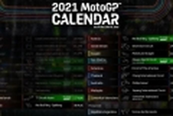 MotoGP actualiza su calendario de 2021 para dar cabida a Austin