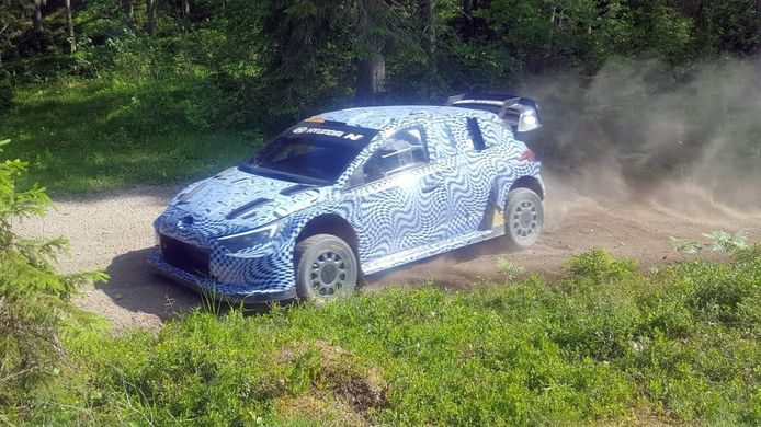 Ott Tänak lidera un nuevo test del Hyundai i20 N Rally1 en Finlandia