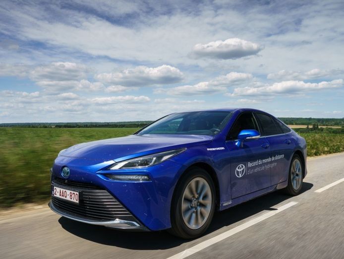 El Toyota Mirai se corona con un récord de autonomía, con más de 1000 kilómetros