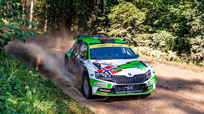 El finlandés Kalle Rovanperä se escapa al frente del Rally de Estonia