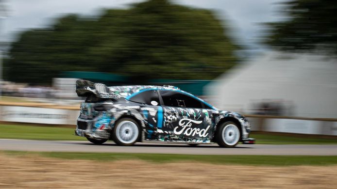 M-Sport presume de Ford Puma Rally1 en el Goodwood Festival of Speed