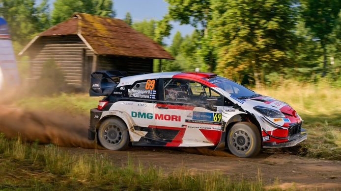 Rovanperä pone la directa en Estonia hacia su primer triunfo en el WRC 