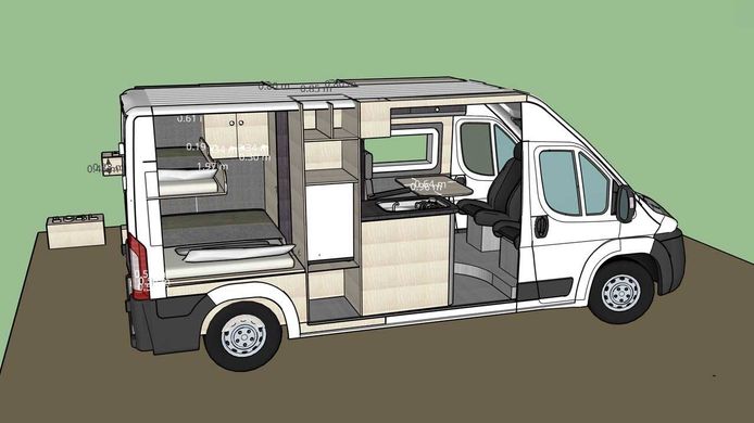 Cómo diseñar tu propia furgoneta camper en 3D