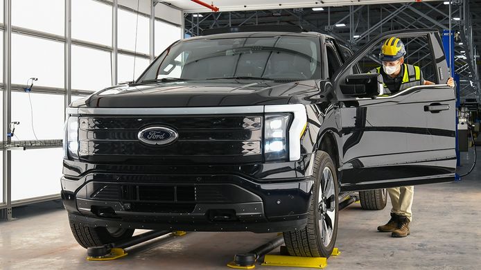 La pre-producción del Ford F-150 Lightning, el nuevo pick-up eléctrico, está en marcha