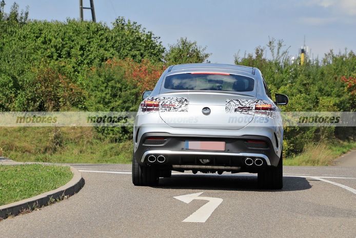 Cazado el Mercedes-AMG GLE 53 Coupé Facelift 2023 en fotos espía en Alemania