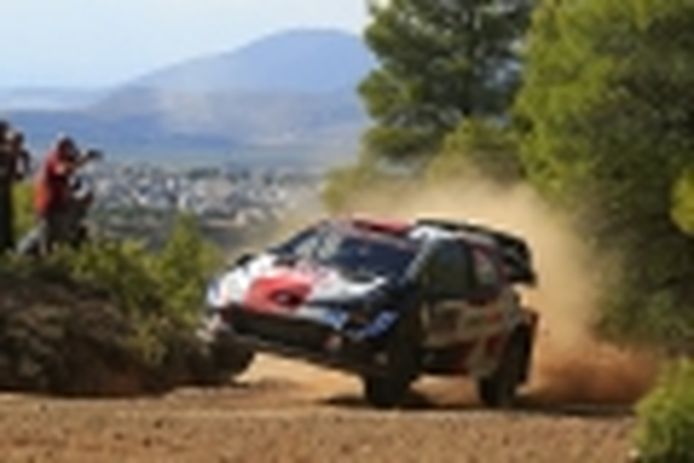 Lucha a tres en el Acrópolis Rally con Sébastien Ogier como beneficiado