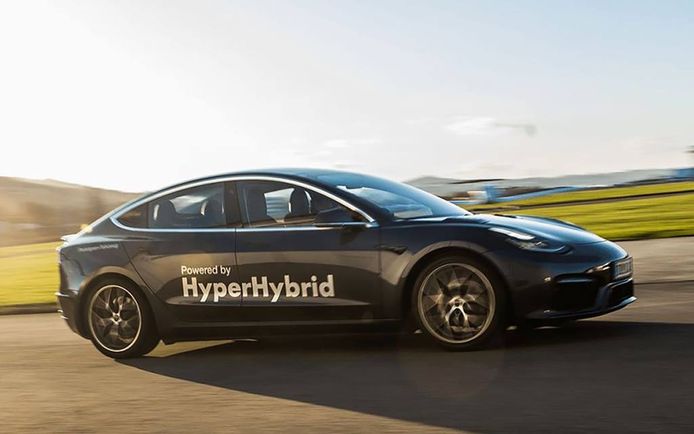Obrist Hyperhybrid, el Tesla Model 3 con 1.500 kilómetros de autonomía