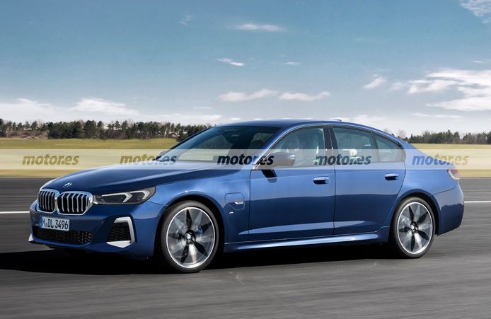 Nuevo adelanto del BMW Serie 5 2024 y sus detalles para seguir siendo líder