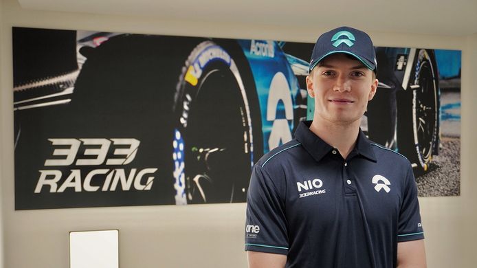 Dan Ticktum, segundo piloto de NIO 333 en la Fórmula E 2021-22