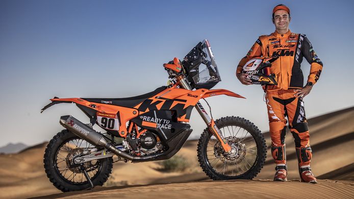 Danilo Petrucci, anunciado como piloto oficial de KTM para el Dakar 2022