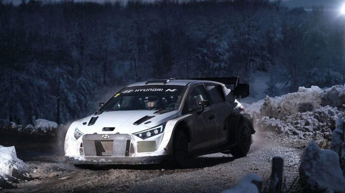 Fuerte accidente de Thierry Neuville en los test del Hyundai i20 N Rally1