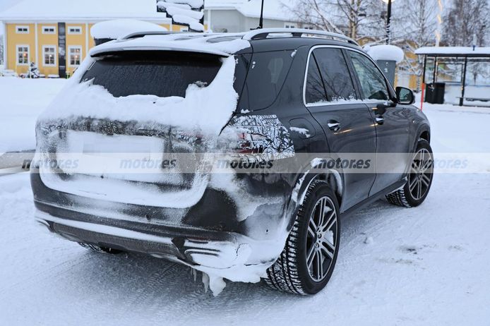 Foto espía Mercedes GLE Facelift 2022