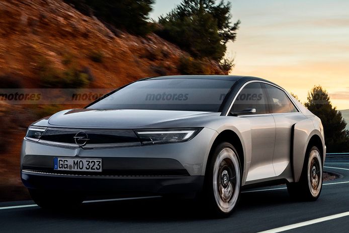 Adelanto del Opel Manta-e 2024, un futuro crossover eléctrico muy deportivo 