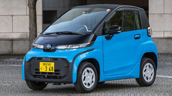 El Toyota C+pod, un pequeño eléctrico, está listo para revolucionar la movilidad urbana