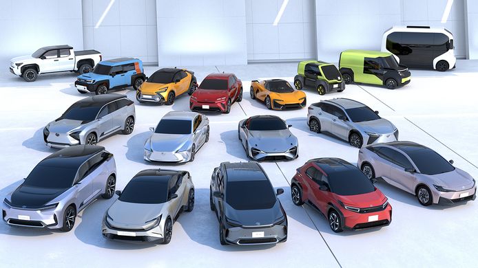 Los nuevos coches eléctricos de Toyota