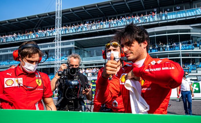 Sainz habla de cómo utilizó lo peor de Ferrari para mejorar aún más