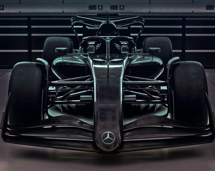 Mercedes desvela la primera imagen de su W13 de F1 para 2022